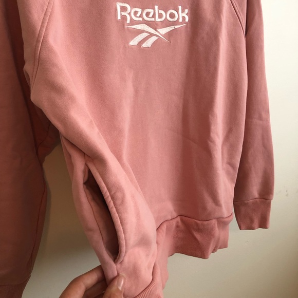 Reebok Crewneck Sweater with Pockets - Picture 3 of 5
